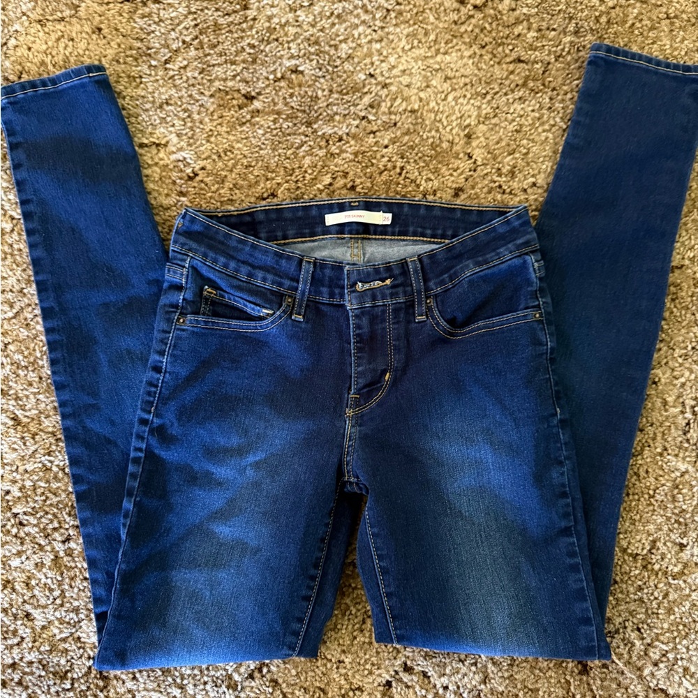 Levi's Blue Skinny Jeans Classic Fit